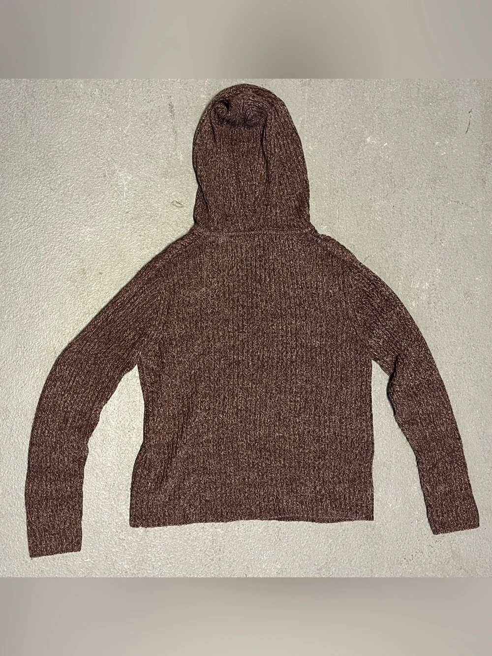 Vintage Faded Glory Sweater with Hoodie Sz Large